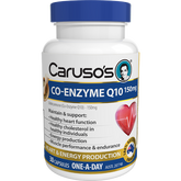 Caruso's Natural Health CoEnzyme Q10 150mg 30 Capsules (Expiry 11/2025)